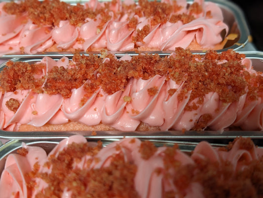 Strawberry Crunch Cake